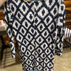 Cotton colorful mid sleeve dress